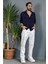 Ekru Slim Fit Jean - Kot Pantolon 2