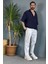 Ekru Slim Fit Jean - Kot Pantolon 3