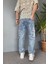 Kargo Cepli Mavi Jean - Kot Pantolon 4