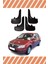 Dacia Logan 2004-2012 Racing Yazılı 4'lü Tozluk Çamurluk Paçalık 1
