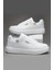Erkek Beyaz Kalın Taban Spor Ayakkabı - Günlük Rahat Sneaker Modeli 2