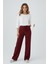 Kadın Modern Bordo Pantolon 1