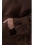 Kadın Bdart Cepli Oversized Düğmeli Trençkot Mocha Kahvesi 5