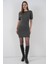 Kadın Bdart Basic Mini Triko Elbise Kömür Grisi 2