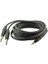 3.5 mm E-2x6.3mm Mono Erkek Kablo 3 Metre 1