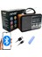 WiderMarkt Retro Ahşap Tasarımlı Radyo - Bluetooth, Usb/tf Kart Destekli, Şarjlı Taşınabilir Müzik Çalar 1