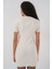 Kadın Bdart Aksesuar Detaylı Bodycon Mini Triko Elbise Fildişi Doğal 6