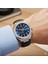 Özel Tasarım Erkek Saati | Lacivert & Gümüş Uyumu - Multifonksiyonlu,octagon Kasa Şıklığı 2