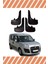 Fiat Doblo 2010-2022 Racing Yazılı 4'lü Tozluk Çamurluk Paçalık 1