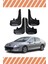 Peugeot 407 Racing Yazılı 4'lü Tozluk Çamurluk Paçalık 1