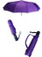 Mor Tam Otomatik Rüzgarlı Hava Dayanıklı Şemsiye, Çok Renkli, Hafif ve Şık Tasarım 1