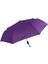 Mor Tam Otomatik Rüzgarlı Hava Dayanıklı Şemsiye, Çok Renkli, Hafif ve Şık Tasarım 3