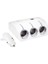 PM-18952 12V/24V Uyumlu 3'lü Oto Çakmak Çoklayıcı ve 2'li USB Şarj Cihazı 1
