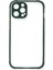 iPhone 12 Pro Kılıf Miami Şeffaf Silikon - Koyu YEŞIL-(5796) - SB001M-4836E7 2