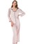 Saten Pijama Takımı Pudra 1
