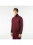 Erkek Regular Fit Fermuarlı Kırmızı Sweatshirt 1