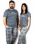 Kadın Girl Friend Motifli Pijama Takımı (Gri) Gri Bayan L 6