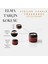 Atelier Candle – Premium Elma & Tarçın Kokulu Mum (250GR) El Yapımı | Doğal Vegan Soya Wax | Ahşap Fitil | Özel Premium Cam Kavanoz 2
