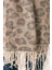 Kadın Leopar Desen Omuz Şal 65*185CM Standart 3