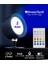 14 Renk Dokunmatik 360° Dönebilen Magnetli Şarjlı LED Aplik / GT-CL21 5