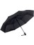 Tam Otomatik Renkli Kadın ve Erkek Şemsiye, Siyah, Güçlü ve Şık Tasarım 1