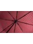 Otomatik Desenli Bordo Şemsiye, Şık ve Kullanışlı Yağmur Koruyucu. 1