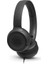 Jbl T500 Kulak Üstü Kulaklık, Katlanır Yapı, Kablolu, Mikrofonlu, 32MM Sürücü, Pure, 20 Hz – 20 Khz, Siyah 2