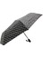 Tam Otomatik Siyah Kare Desenli Hafif ve Dayanıklı Şemsiye 2