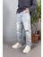 Yırtıklı Kot Pantolon Buz Mavisi Jean - Kot Pantolon 2