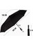 Şık Ahşap Saplı Otomatik Siyah Şemsiye, Rüzgar ve Yağmura Karşı Dayanıklı 6