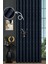 Jakar Kesme Fon Perde Ezgi V-6009 Lacivert 1