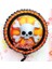 Halloween Iskelet Kuru Kafa Folyo Balon 18 Inç 1