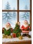 3lü Küçük Noel Baba Dekoru Yılbaşı Masa Süsü Noel Temalı Yeni Yıl Hediyelik 1