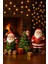 3lü Küçük Noel Baba Dekoru Yılbaşı Masa Süsü Noel Temalı Yeni Yıl Hediyelik 2