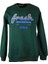 26KL71G08007 0 Yaka 3 Ip Yeşil Erkek Sweatshirt Fresh Baskı 1