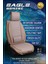 Seat Cordoba Uyumlu Yarı Deri Oto Koltuk Kılıfı 5li Set Eagle Seri Bej 1