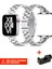 Apple Watch Seri 2/3/4/5/6/7/8/9/se 38MM 40MM 41MM ve Seri 10/11 42MM Uyumlu Ince Metal Kordon 1