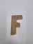 1 Adet Ahşap F Harfi Boyama Okul Dıy Etkinlik Aktivite Sanat 10 cm 1