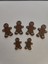 Gingerbread Adam Mini Dekor Seti – 10’lu (Büyük 6 cm / Küçük 4 Cm) 3