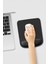 Kare Bilek Destekli Konfor Kaymaz Ergonomik Mouse Pad Siyah Siyah 2