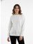 Unisex Relax Fit Rahat Kesim Pamuklu Yumusak Dokulu Içi Polarli Bisiklet Yaka Sweatshirt 1