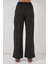 Kadın Bdart Fitilli Düz Paça Pantolon Siyah 6