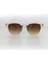 Kahverengi Unisex Güneş Gözlüğü, Plastik Çerçeve 1