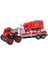 Buğz KLX600-363 Sürtmeli Die Cast 4x4 Itfaiye Taşıyan Tır 3