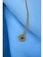 Mavi Ay Kolye (Altın Renk) 4