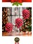 Premium Şık Lüks Tasarım Kış Dekoratif Yeni Yıl Noel Yılbaşı Çam Ağacı Süsü Kozalak 5 cm 6'lı Paket 2