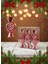 Lüks Candy Cane Konseptli Dekoratif Yılbaşı Süsleri (3 Adet Simli) 1