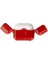 Buğz Airpods 3 (3.nesil) Basmalı Kılıf - Kırmızı 2
