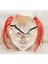 Buğz Kızıl Saçlı Joker Palyaço Maskesi 3