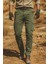 Kışlıkhaki Kargo - Boru Paça, Gabardin, Likralı, Regular 3